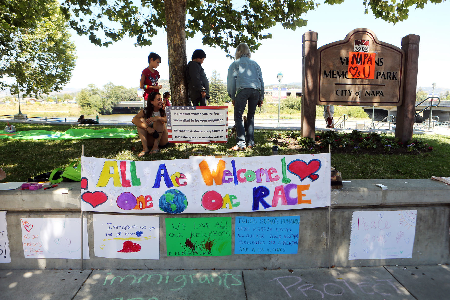 Love Your Neighbor gathering in Napa